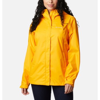 Columbia Arcadia II Rain, Chamarras Dorados Claro Para Mujer | 356728-HEA